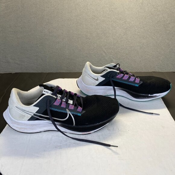 Nike Zoom Pegasus 38 Black Metallic White Fuchsia Silver CW7356-003 Size 13 Men main image 16